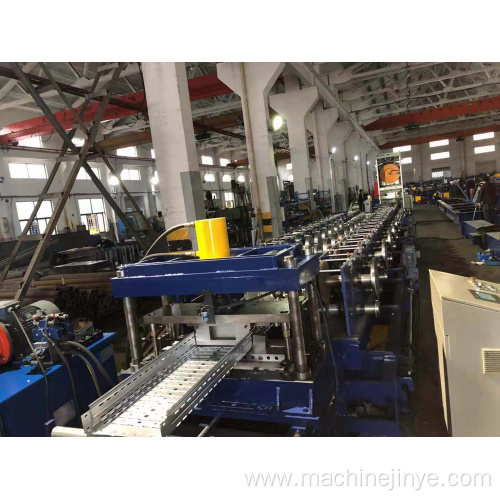 Automatic Adjustable Cable Tray Roll Forming Machine